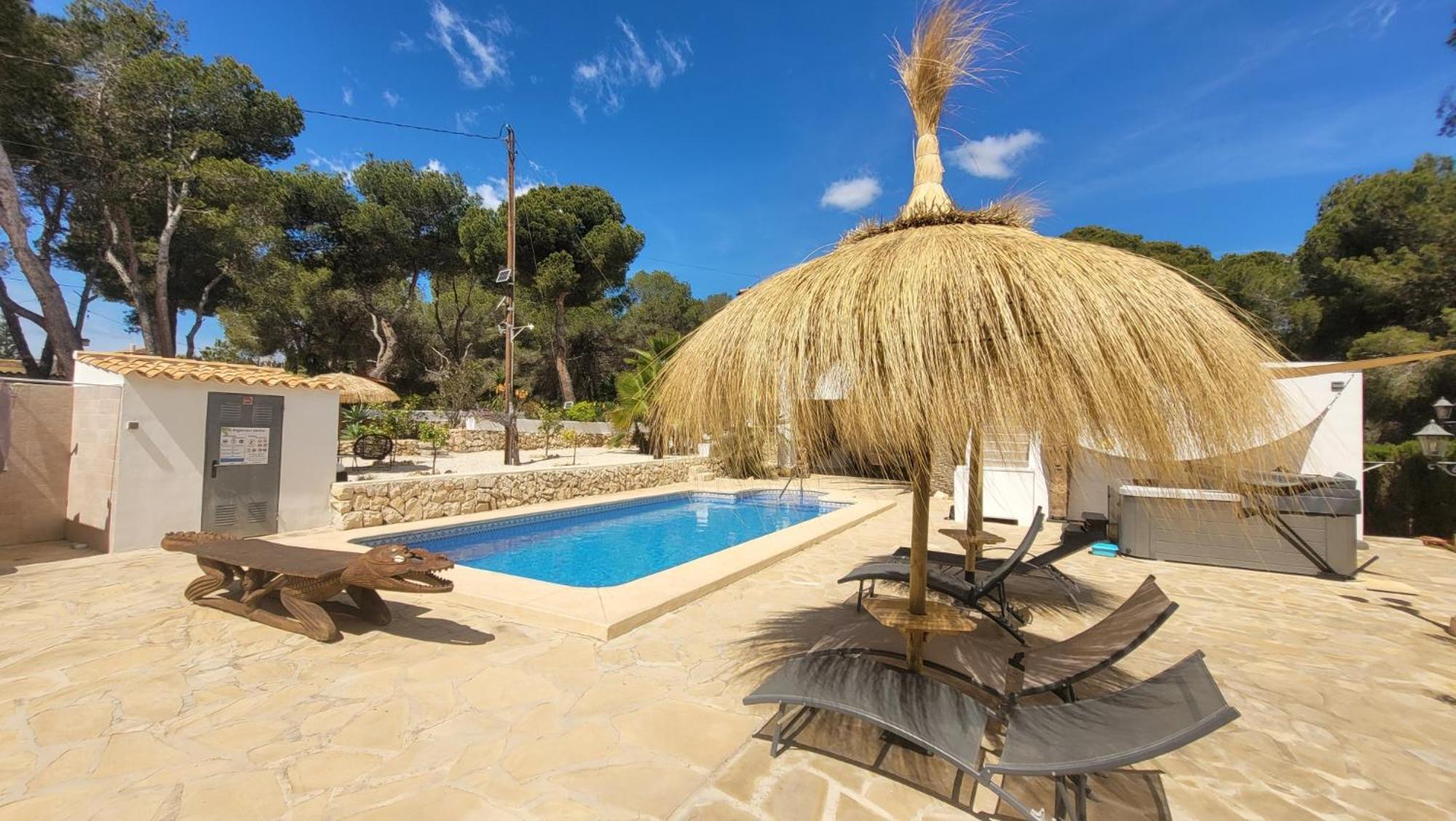 Casa Caledonia - Appartement Dans Villa Avec Jardin Arbore Et Piscine A 500 M De La Mer بينيسا المظهر الخارجي الصورة