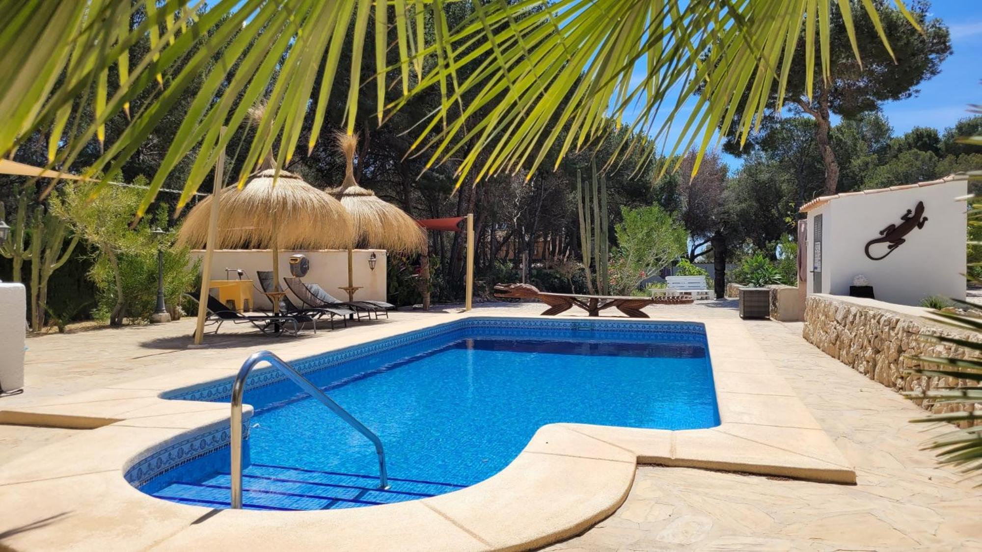 Casa Caledonia - Appartement Dans Villa Avec Jardin Arbore Et Piscine A 500 M De La Mer بينيسا المظهر الخارجي الصورة